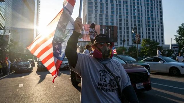 Kijárási tilalom Los Angeles belvárosában