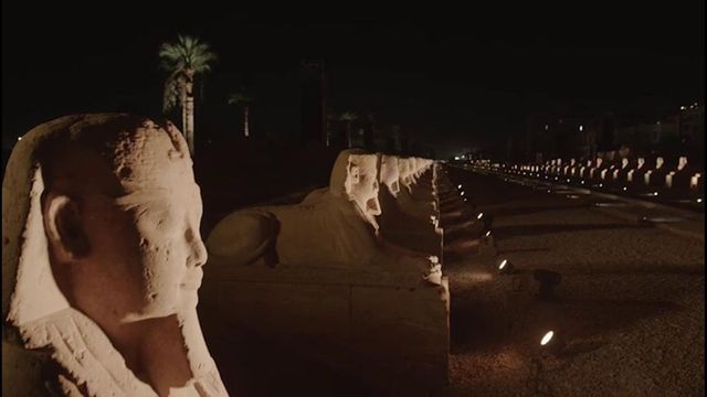 Il viale delle sfingi a Luxor torna agli antichi splendori