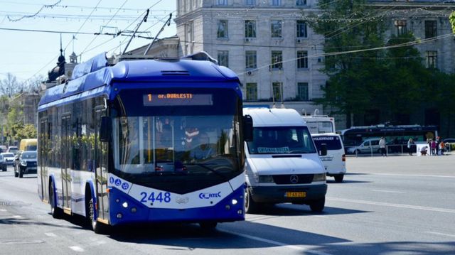 Cum va circula astăzi transportul public în Chișinău
