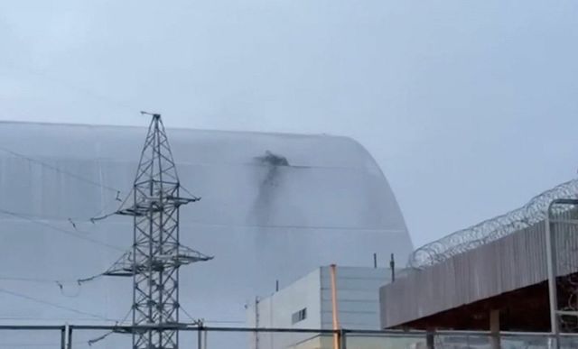 Un atac rusesc cu drone a provocat daune în valoare de zeci de milioane de euro la Cernobîl