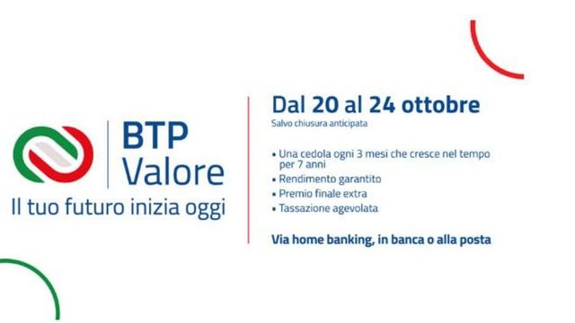 Btp Valore, ordini già oltre il miliardo di euro