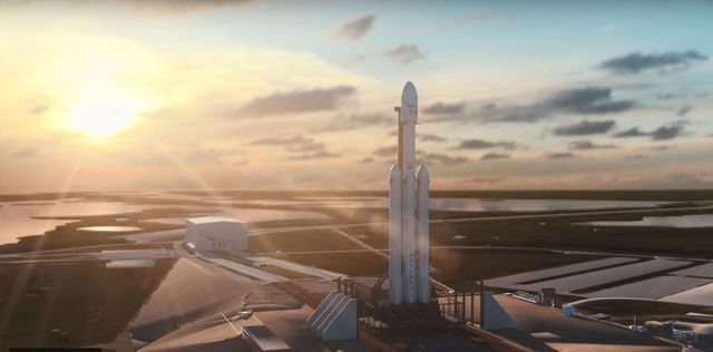 Cea mai puternică rachetă din lume, a companiei SpaceX, lansată pentru prima cursă comercială