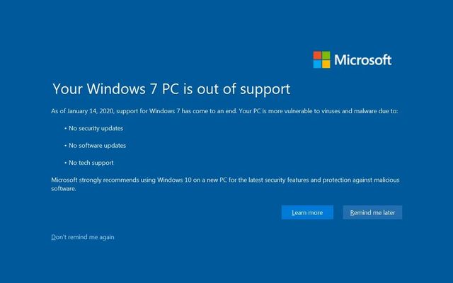 Windows 7 - utilizatorii acestui sistem de operare rămân fără suport