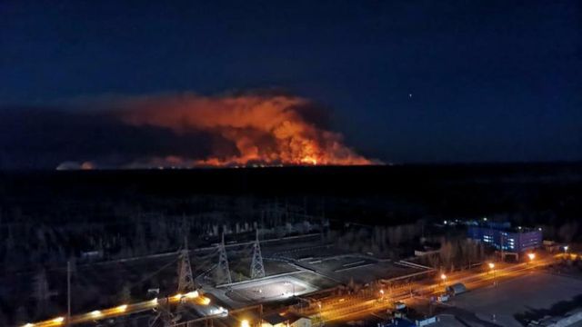 Un nor de fum din zona Cernobîl se apropie Odesa și zona Mării Negre