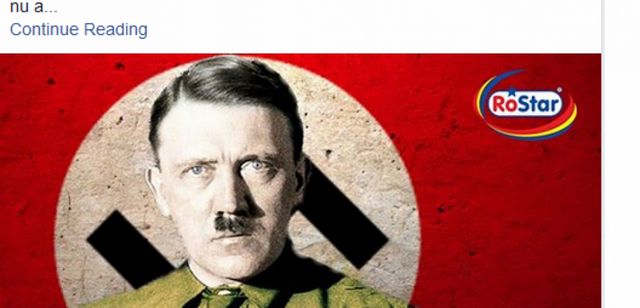 Biscuiți promovați cu imaginea lui Hitler