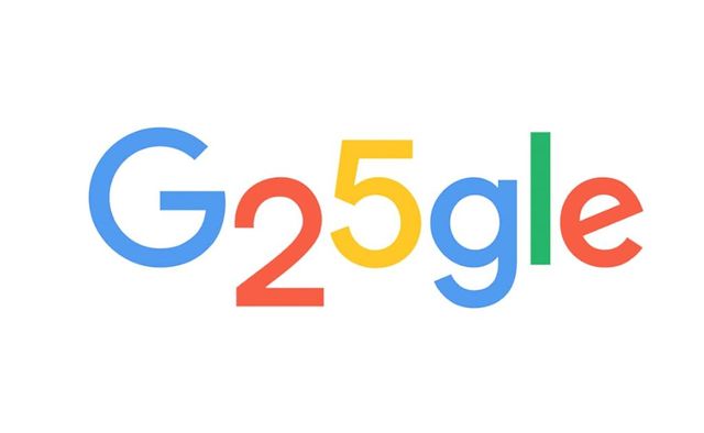 Google celebrates 25th birthday with doodle down memory lane