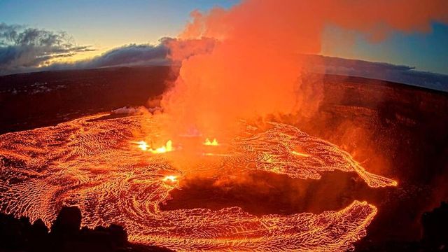 Hawaii volcano Kilauea erupts after nearly two months of quiet