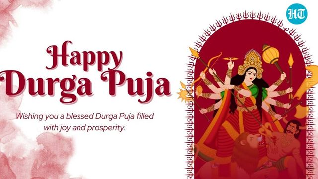 Happy Durga Puja 2025: 30+ wishes, images, messages, greetings, WhatsApp and Facebook status to share with loved ones
