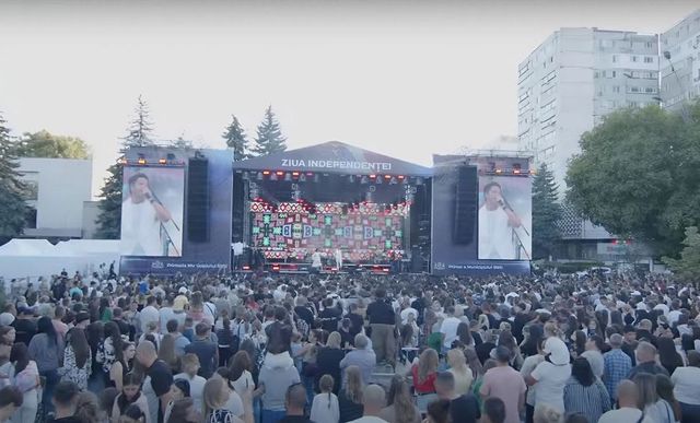Сюрпризы на концерте в честь Дня независимости в Бельцах