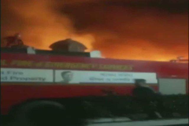Fire Breaks Out At Kolkata Godown, No Casualties Reported