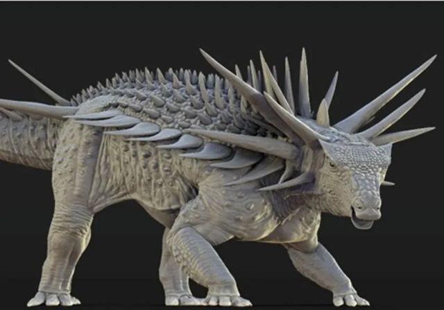 El anquilosaurio más antiguo tenía unas defensas gigantescas para pavonearse