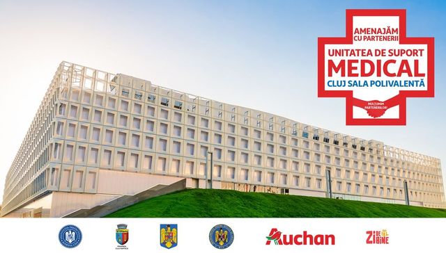 Auchan pregătește al doilea centru de suport medical, la Cluj-Napoca