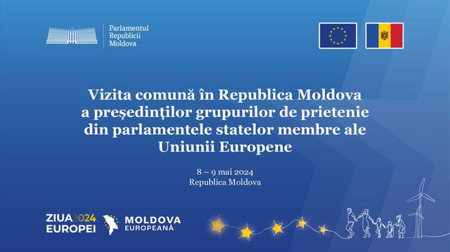 Președinții grupurilor de prietenie din parlamentele statelor membre ale UE vor efectua o vizită comună la Chișinău