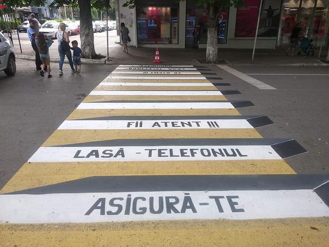 Prima trecere de pietoni tridimensională de pe litoralul românesc, la Medgidia