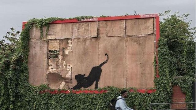 Banksy, nel sesto giorno spunta la Leonessa Incatenata