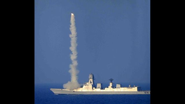Vertical steep dive version of Brahmos missile successfully test fired