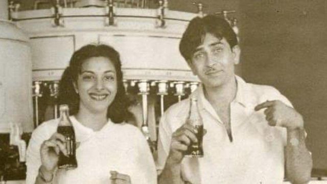 Rishi Kapoor shares throwback image with Nargis and Raj Kapoor sipping cola