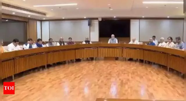 PM Modi chairs meeting of Union Cabinet