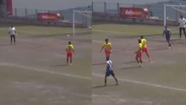 Clear match-fixing? Watch and decide as players concede controversial own goals in Delhi Football League match