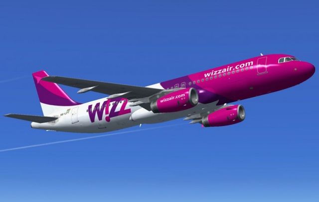 Компания Wizz Air открывает четыре новых рейса
