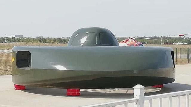 Боевой НЛО: новейший дисколет представили на выставке в Китае
