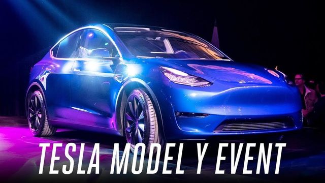 Modelul Tesla Y a fost dezvăluit. Al doilea SUV electric al lui Elon Musk este aici