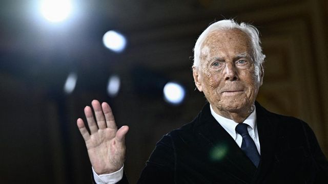 Meghalt Giorgio Armani, a divatvilág ikonikus alakja