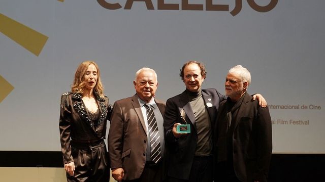 El actor segoviano Luis Callejo recibe la Espiga de Honor de la Seminci en la Gala Castilla y León