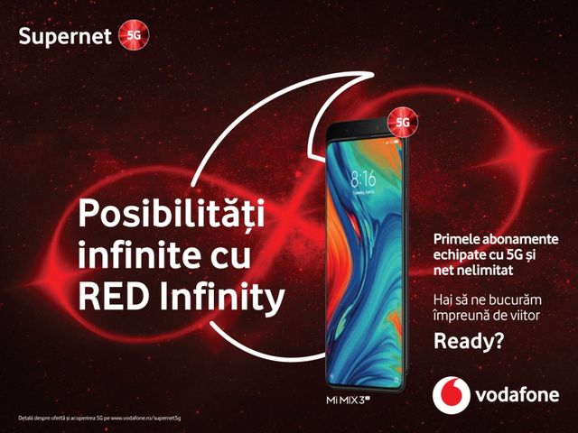 Vodafone lansează abonamente 5G în România