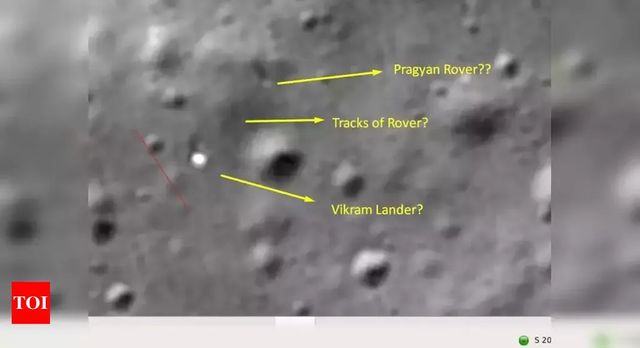 Pragyan rover intact on Moon’s surface, says Chennai techie Shanmuga Subramanian who found Chandrayaan-2′s Vikram lander debris on Moon