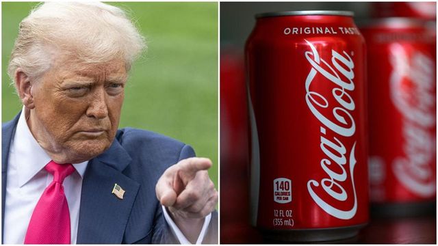 Trump vuole cambiare la ricetta della Coca-Cola: basta sciroppo di mais