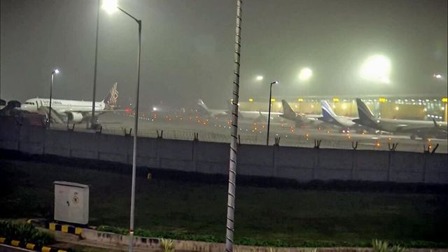 Security breach at Delhi airport as man scales runway perimeter wall, probe on