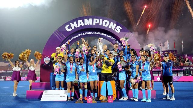 India Beat Japan 4-0 To Win Women's Asian Champions Trophy Hockey Title