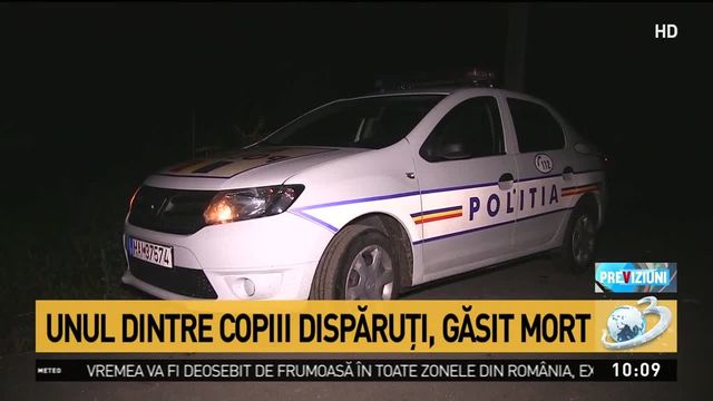 Unul dintre copiii dispăruți duminică din Brașov a fost găsit mort
