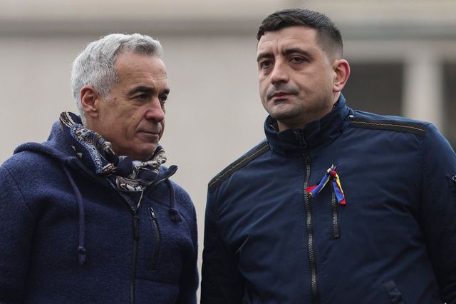 George Simion votează la Mogoșoaia alături de Călin Georgescu