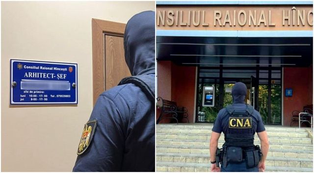 Arhitectul-șef al raionului Hîncești, vizat în 11 dosare de corupție, s-a trezit cu CNA la ușă