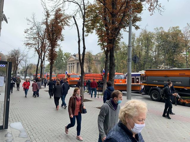 Autospecialele donate de Moscova, pe străzile Chișinăului