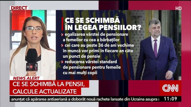 Noua lege a pensiilor se va aplica de anul viitor, spune Marcel Ciolacu