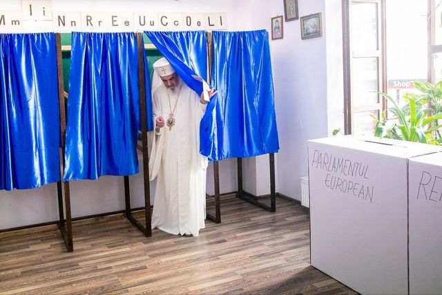 Patriarhul Daniel a votat la București