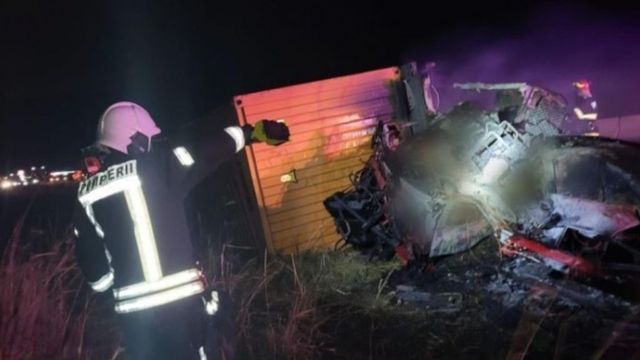 Accident cumplit în județul Giurgiu