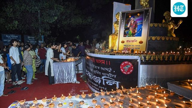 Chaos at Guwahati Airport, fans waiting for Zubeen Garg’s mortal remains break through barricades