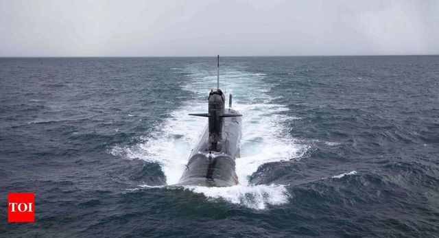 Indian Navy Launches Fourth Stealth Scorpene Class Submarine Vela in Mumbai