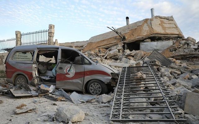 Rusia a bombardat în luna mai patru spitale siriene într-un interval de 12 ore