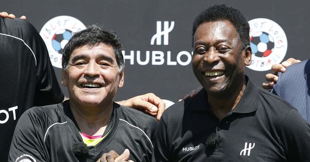 Pelé búcsúlevelet írt Maradonának