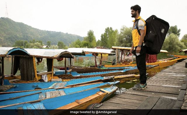 Amazon launches first-ever floating store on Srinagar’s iconic Dal Lake