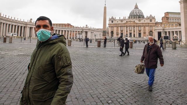 Piața Sfântul Petru și Bazilica din Vatican, închise până pe 3 aprilie