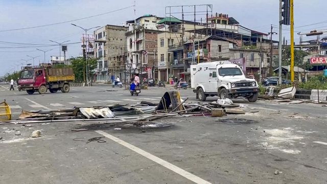Manipur cuts internet services in 5 districts as violent protests erupt after arrest of Meitei radical outfit leader