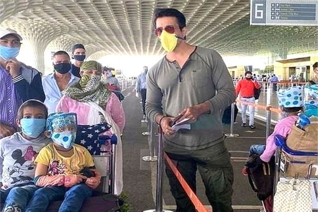 Sonu Sood funds another chartered flight for over 170 migrant workers