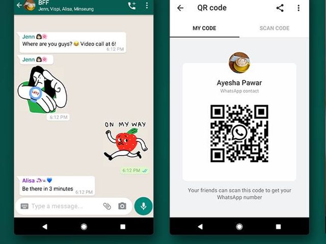 Su WhatsApp arrivano sticker animati e tema scuro sul Web