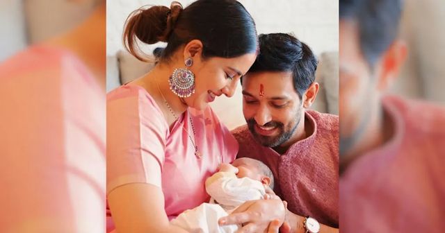 Vikrant Massey, Sheetal Thakur Drop Rare Family Photo With Newborn Son Vardaan